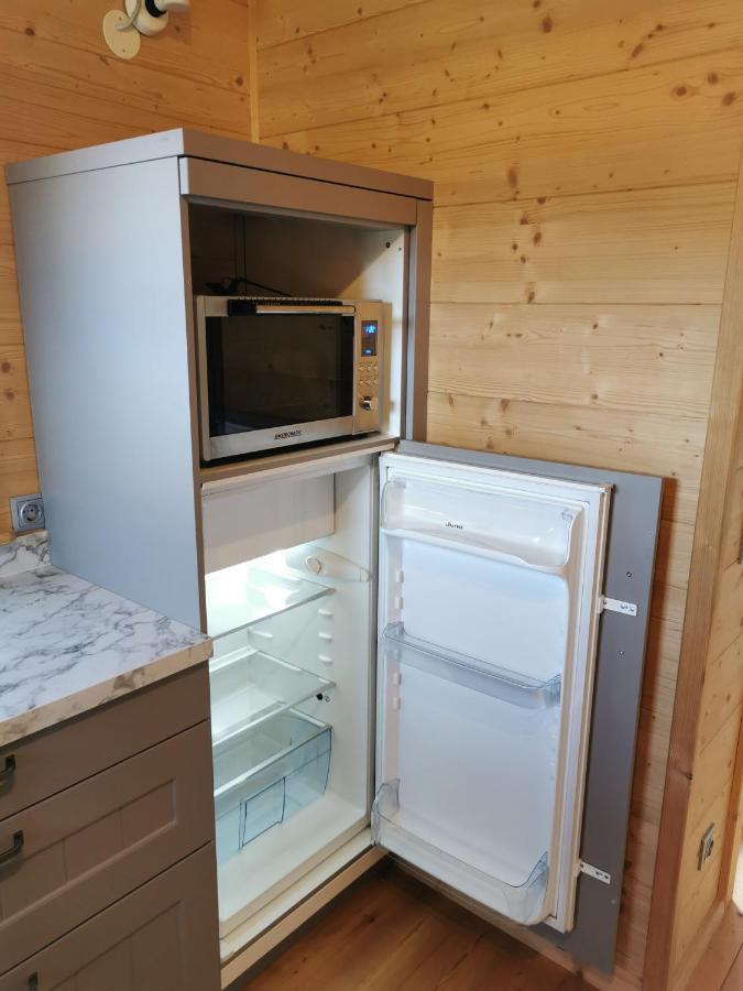 Das Paradieschen Edlitz - Stilvolles Blockhaus Mit Kamin Kültér fotó